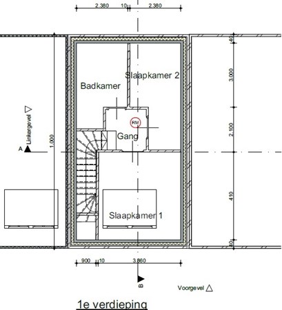 Floorplan - Koningin Julianastraat 27, 4513 AX Hoofdplaat